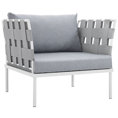 EEI-2602-WHI-GRY Outdoor/Patio Furniture/Outdoor Chairs
