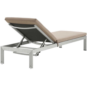 EEI-2738-SLV-MOC-SET Outdoor/Patio Furniture/Outdoor Chaise Lounges
