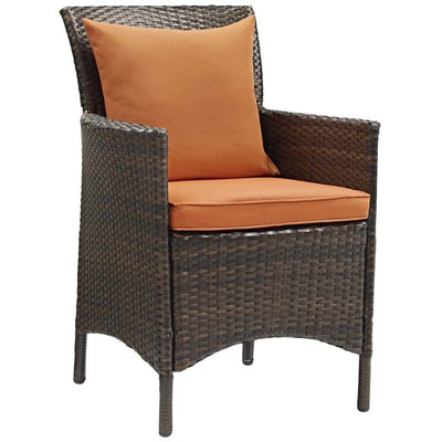 EEI-2801-BRN-ORA Outdoor/Patio Furniture/Outdoor Chairs