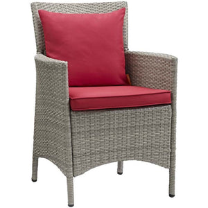 EEI-2802-LGR-RED Outdoor/Patio Furniture/Outdoor Chairs