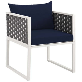 Stance Outdoor Patio Aluminum Dining Armchair