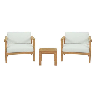 Product Image: EEI-3112-NAT-WHI-SET Outdoor/Patio Furniture/Patio Conversation Sets