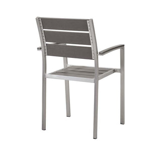 EEI-3130-SLV-GRY Outdoor/Patio Furniture/Outdoor Chairs