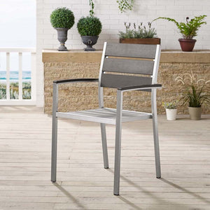 EEI-3130-SLV-GRY Outdoor/Patio Furniture/Outdoor Chairs