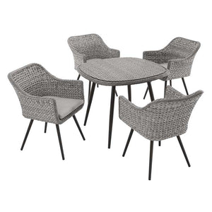 EEI-3320-GRY-GRY-SET Outdoor/Patio Furniture/Patio Dining Sets