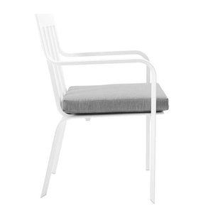 EEI-3571-WHI-GRY Outdoor/Patio Furniture/Outdoor Chairs