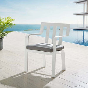 EEI-3571-WHI-GRY Outdoor/Patio Furniture/Outdoor Chairs