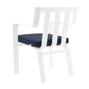 EEI-3571-WHI-NAV Outdoor/Patio Furniture/Outdoor Chairs