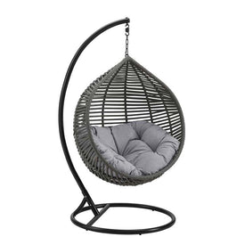 Garner Teardrop Outdoor Patio Swing Chair with Stand