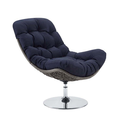 Product Image: EEI-3616-LGR-NAV Outdoor/Patio Furniture/Outdoor Chairs