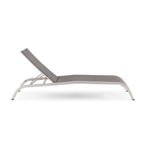 EEI-3721-GRY Outdoor/Patio Furniture/Outdoor Chaise Lounges
