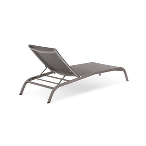 EEI-3721-GRY Outdoor/Patio Furniture/Outdoor Chaise Lounges