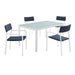 EEI-3796-WHI-NAV Outdoor/Patio Furniture/Patio Dining Sets