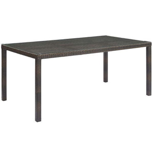 EEI-3892-BRN-ORA-SET Outdoor/Patio Furniture/Patio Dining Sets
