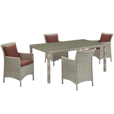 Product Image: EEI-3894-LGR-CUR-SET Outdoor/Patio Furniture/Patio Conversation Sets