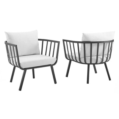 Product Image: EEI-3960-SLA-WHI Outdoor/Patio Furniture/Outdoor Chairs