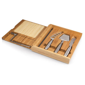 Soiree Cheese Board and Tools Set with Wire Cutter