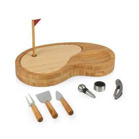 Sand Trap Golf Cheese Board and Tools Set