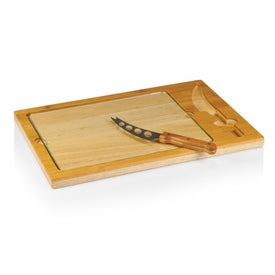 Icon Glass Top Serving Tray and Knife Set