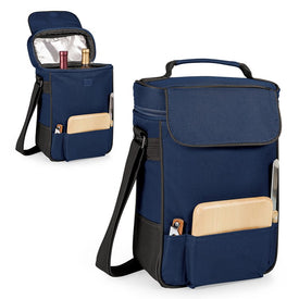 Duet Wine and Cheese Tote, Navy