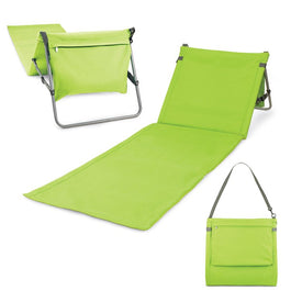 Beachcomber Portable Beach Chair and Tote, Lime