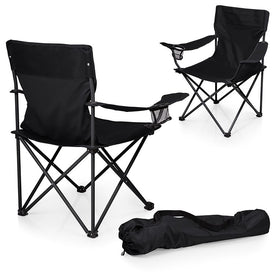 PTZ Camp Chair, Black