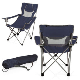 Campsite Camp Chair, Navy with Gray