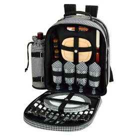 Deluxe Equipped Four-Person Picnic Backpack