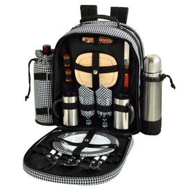 Deluxe Equipped Two-Person Picnic & Coffee Backpack