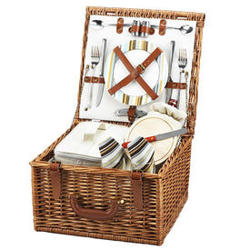 Cheshire Picnic Basket for Two with Coffee Set & Blanket