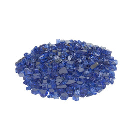 Sapphire Blue Reflective Fire Glass
