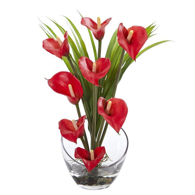 Product Image: 1530-RD Decor/Faux Florals/Floral Arrangements