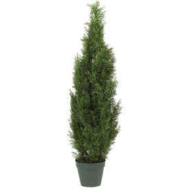 4' Faux Cedar Tree with 1000 Leaves