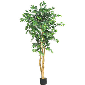 5' Faux Ficus Tree with 756 Leaves