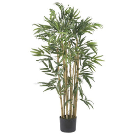 3' Faux Multi Bambusa Bamboo Tree with 500 Leaves