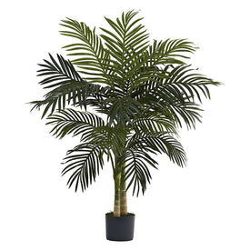 4' Areca Palm Tree Real Touch x 18 with 130 Leaves