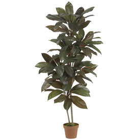 5' Faux Cordyline Plant Real Touch
