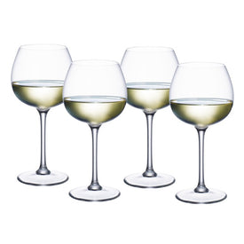 Purismo Soft and Rounded White Wine Glasses Set of 4