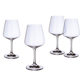 Ovid Red Wine Glasses Set of 4