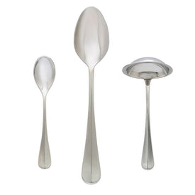 La Coupole Three-Piece Stainless Steel Flatware Serving Set