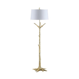 Thornton Single-Light Floor Lamp - Gold