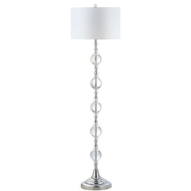 Lucida Single-Light Floor Lamp - Charcoal
