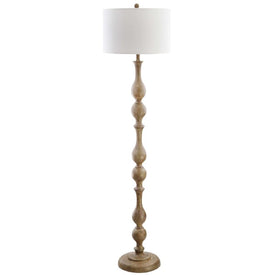 Glendora Single-Light Floor Lamp - White
