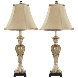 Patrizia Two-Light Urn Table Lamps Set of 2 - Gold
