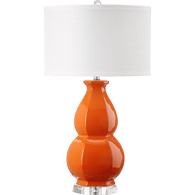 Juniper Single-Light Table Lamp - Orange
