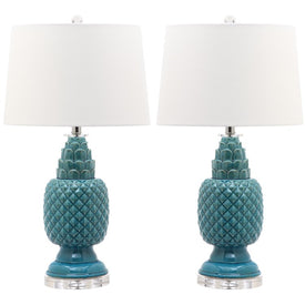 Blakely Two-Light Table Lamps Set of 2 - Blue