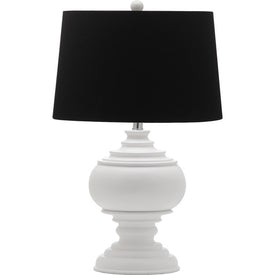 Callaway Single-Light Table Lamp - White