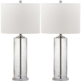 Grant Two-Light Table Lamps Set of 2 - Clear