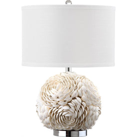 Pauley Single-Light Table Lamp - White