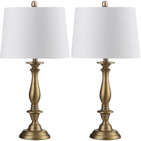 Brighton Two-Light Candlestick Table Lamps Set of 2 - Gold